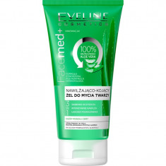 Eveline Cosmetics FaceMed+ gel hidratant de curatare cu aloe vera 150 ml
