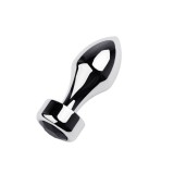 Dildo metalic Rosy Large Black Diamond