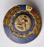 Republica Populara Romana Insigna pt Merit - Sport Categoria a 2a - anii 1950