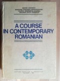 A course in contemporary romanian- Boris Cazacu, Matilda Caragiu Marioteanu