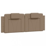 Cumpara ieftin Perna pentru tablie de pat, Viana, cappuccino 140 cm piele artificiala