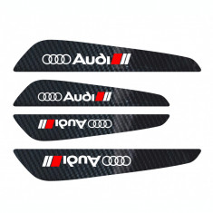 Set protectii usi Carbon 5D - Audi foto