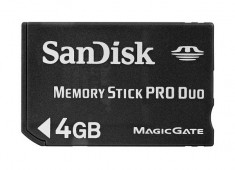 SanDisk Memory Stick PRO Duo 4 GB foto