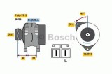Generator / Alternator HYUNDAI MATRIX (FC) (2001 - 2010) BOSCH 0 986 081 060