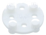 Distanţiere de izolare poliamidă 2,5mm naturală UL94V-2 TO5 pentru aplicații electrice
