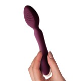 Vibrator Bagheta Climaximum Aurora, Bordo, 23 cm