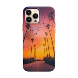Husa compatibila cu Apple iPhone 12 model Sunset,Silicon, Tpu, Viceversa, Transparent, Carcasa