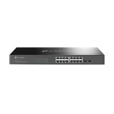 Cumpara ieftin Switch 16 porturi RJ45 Gigabit, 2 x SFP Gigabit, L2 Management, 1U - TP-Link Omada SG2218