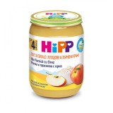 Desert Hipp mar, piersica cu orez, 190g, 4 luni+