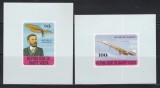 Volta Superioara 1978 - Istoria aviației, 2 Colite DE LUX NDT, F.RARE, MNH