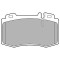 Set placute frana,frana disc MERCEDES C-CLASS Sportscoupe (CL203) (2001 - 2011) KRIEGER 0950006477