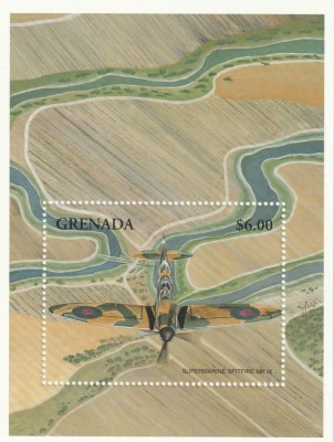 Grenada 1998 - Aviatie , colita dantelata , MNH.Mi. Bl.496 foto