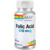 Folic Acid 800mg Solaray Secom 30cps