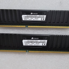 Kit memorie RAM Corsair VENGEANCE LP 4GB (2x2GB) DDR3 1600MHz CML4GX3M2A1600C9