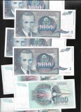Iugoslavia Yugoslavia 1000 1.000 dinari dinara 1991 VF-XF pret pe bucata
