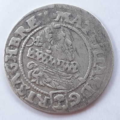 Austria 3 kreuzer 1619 Viena argint Matthias l foto
