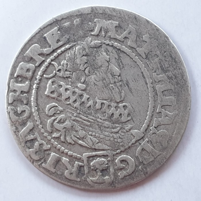 Austria 3 kreuzer 1619 Viena argint Matthias l