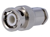 Mufă BNC tată drept 50&Omega; cablu PTFE