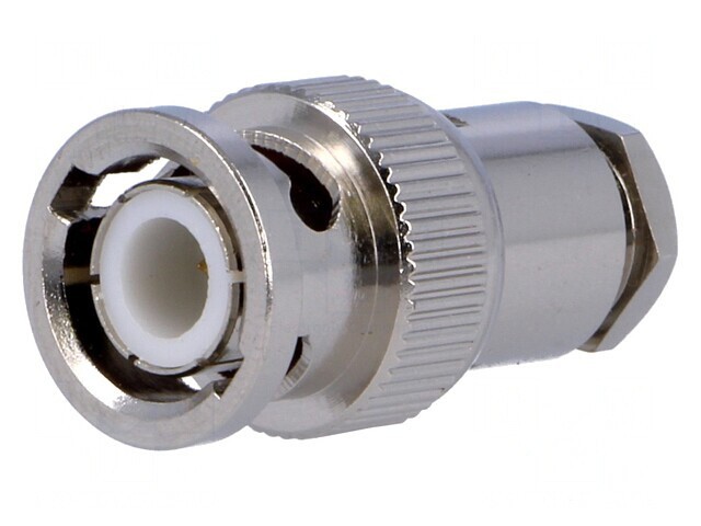 Mufă BNC tată drept 50&Omega; cablu PTFE