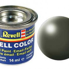 REVELL olive green silk