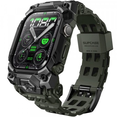 Husa Supcase Unicorn Beetle Ore Pro pentru Apple Watch Series 10 46mm, Verde foto