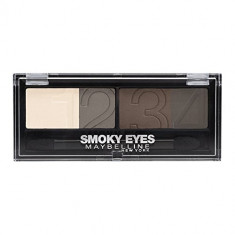 Paleta farduri Maybelline EYESTUDIO Smoky Eyes, 31 Natural Smokes foto