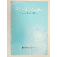 VIATA SI MOARTEA REGELUI RICHARD AL III-LEA - WILLIAM SHAKESPEARE 1964