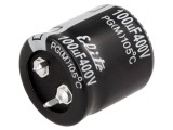 Condensator Electrolitic SNAP-IN 100uF 400V 25x25mm