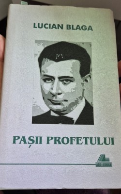 Pasii profetului de Lucian Blaga (in 4 limbi) foto