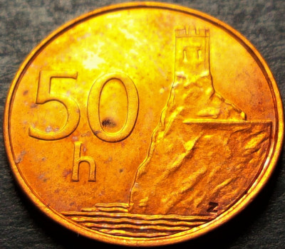 Moneda 50 HALERU - SLOVACIA, anul 2002 * cod 1306 A foto