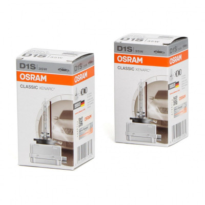 Set 2 Buc Bec Xenon Osram D1S 85V 35W PK32d-2 Classic Xenarc 66140CLC foto