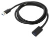 Cablu USB 3.0 A-A 1,5m Negru, Baseus