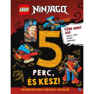 LEGO Ninjago - 5 perc, &amp;eacute;s k&amp;eacute;sz! - T&amp;ouml;bb mint 100 LEGO tipp, &amp;ouml;tlet &amp;eacute;s kih&amp;iacute;v&amp;aacute;s foto