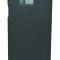 Husa tip carte neagra (cu decupaj frontal) pentru Samsung Galaxy Alpha G850
