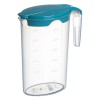Ulcior Plastic, Capacitate 1.75L, Transparent, Capac Bleu, Oem