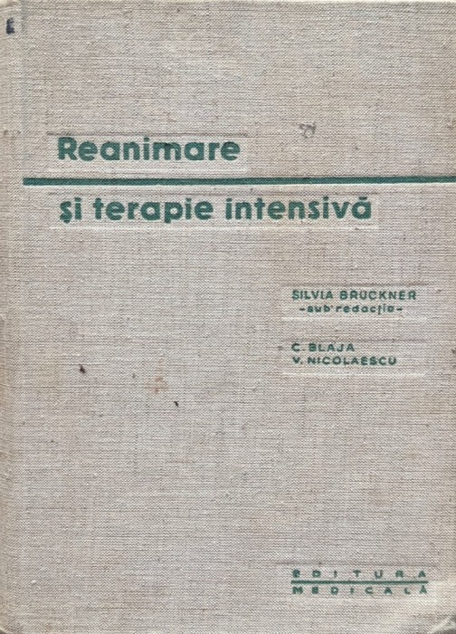 Reanimare si terapie intensiva - 1966 - Silvia Bruckner (xx218)