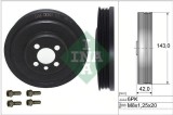 Fulie curea arbore cotit Audi A1, A3; Cupra Formentor; Ford Galaxy I; MAN Tge, Tge Sasiu; Mitsubishi Grandis; Seat Alhambra; Skoda Fabia I; VW