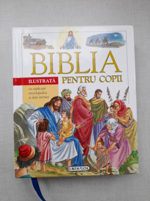 Biblia ilustrata pentru copii foto