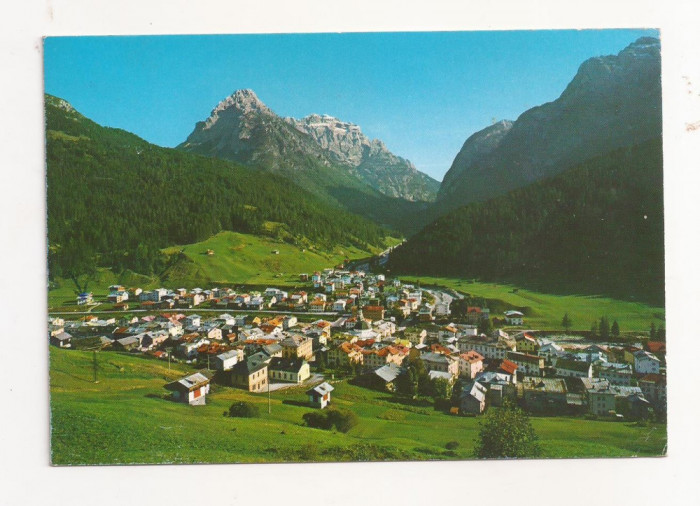 FA17 - Carte Postala- ITALIA - Campolongo di Cadore, circulata 1990