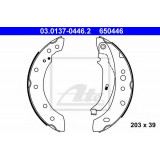 Set saboti frana PEUGEOT 206 Hatchback (2A/C) (1998 - 2016) ATE 03.0137-0446.2