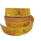 Banda reflectorizanta auto GALBENA continua Premium Quality-50m/rola