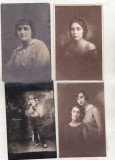 Bnk foto - Portrete - lot 20 fotografii interbelice, Alb-Negru, Romania 1900 - 1950