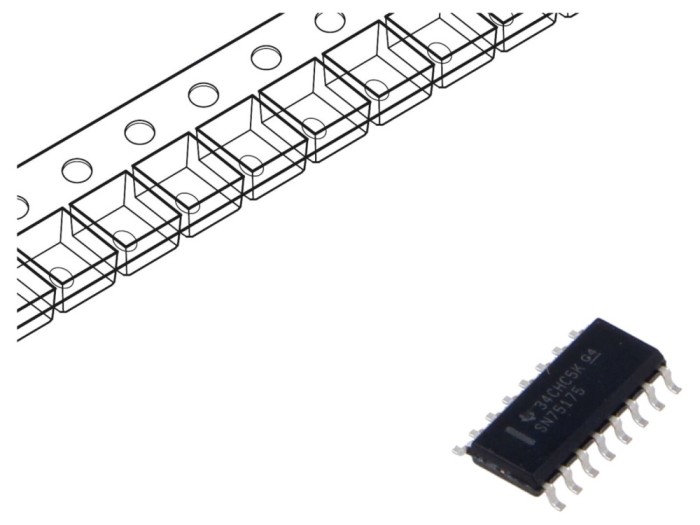 Rezistor interfață receptor de linie 10Mbps