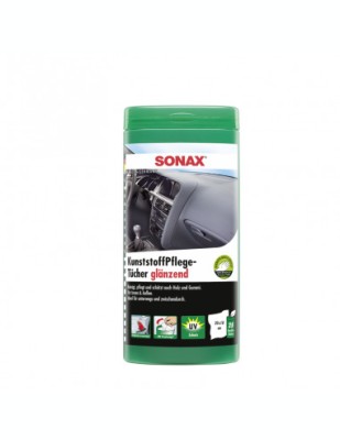 Servetele Umede Curatare Plastic Sonax, 25buc foto