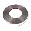 Ornament Crom Nichel Autoadeziv ALM 1.2cm x 15m, Banda Decorativa Interior/Exterior, Rola 15 Metri