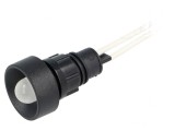 Lampă de control LED albă 230VAC &Oslash;13mm IP40