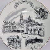 Farfurie decorativa portelan, veche , vintage - SALAMANCA