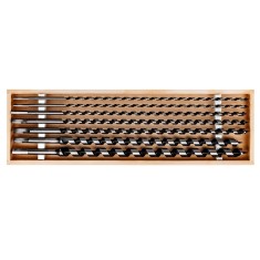 SET BURGHIE LEMN SFREDEL 6-18MM / 460MM - 7P.