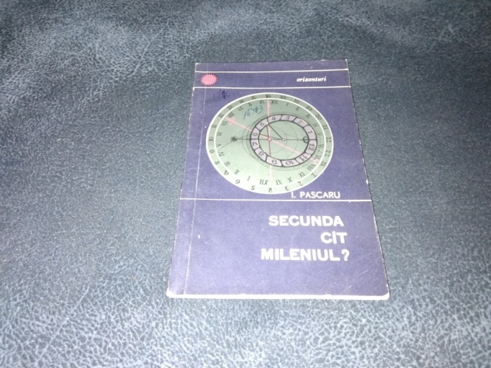 I PASCARU - SECUNDA CAT MILENIUL