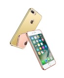 Cumpara ieftin Husa iPhone 8 Plus MyStyle Elegance Luxury Oglinda Aurie, Silicon, Anti-soc, Anti-zgarieturi